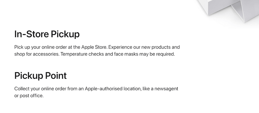 Apple screenshot