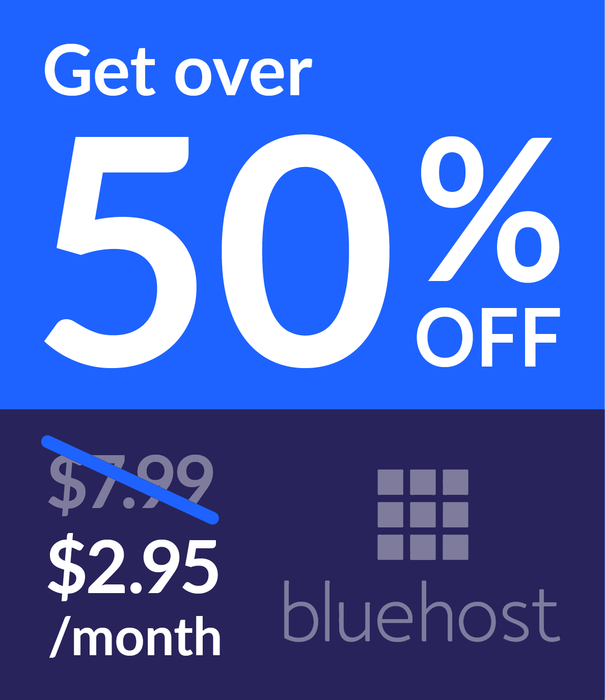 bluehost discount information