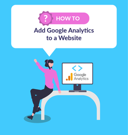 How to add google analytics to a website graphic