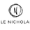 Nicole Nicholas Art logo. Black text on white background