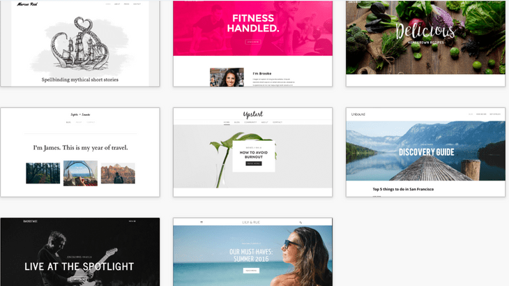 weebly review blog themes