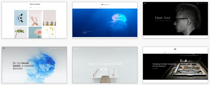 weebly review portfolio themes