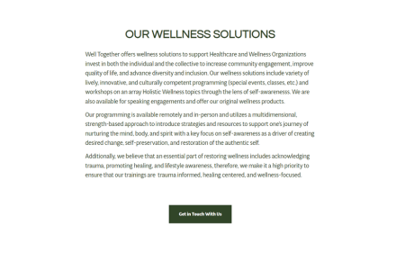 Wellness Together Contact